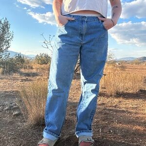 L.L. Bean Straight Leg Blue Jeans